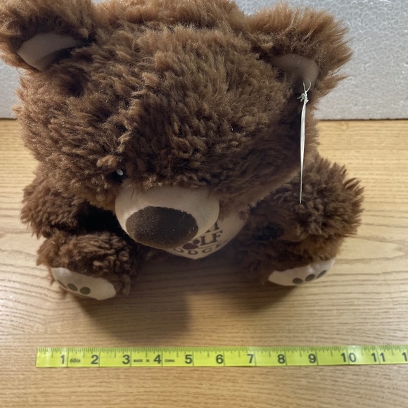 Fiesta Great Wolf Lodge Teddy Bear Brown Tan Sitting Stuffed Animal 2017 12" NWT - Picture 13 of 13